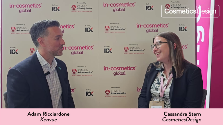 In Cos trendspotting CosmeticsDesign sits down with Kenvue Head of R D NA