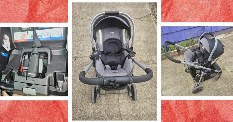 Review Britax Car Seat Stroller collage 052024 SOURCE Parker Hall