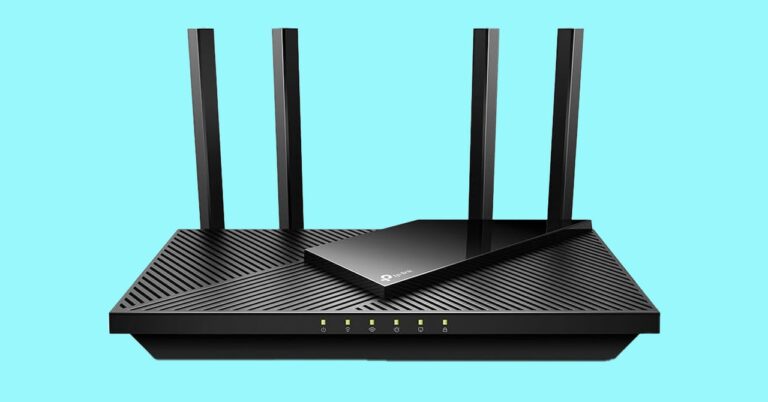 TP Link AX1800 WiFi 6 Router V4 Color Background SOURCE Amazon