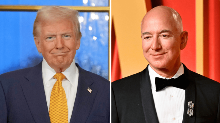 Donald Trump Jeff Bezos 12.12