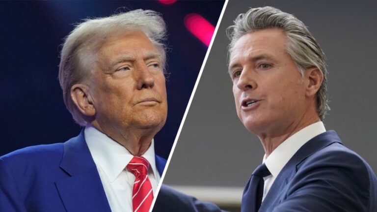 Newsom Trump 010925 AP Rick Scuteri and Rich Pedroncelli