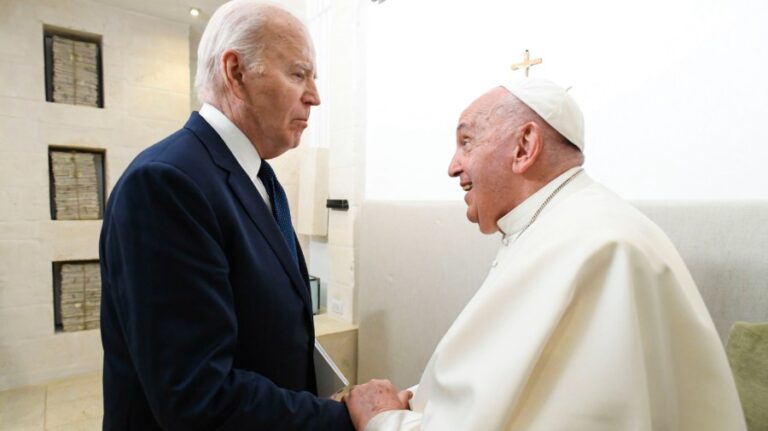 biden joe francis pope G7 06142024 GettyImages 2157598867