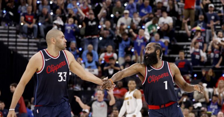 urlhttps3A2F2Fcalifornia times brightspot.s3.amazonaws.com2F142Fd32Fbd12334b464f88d90f35da1de82d2F1504232 sp nba playoffs clippers nuggets 4662